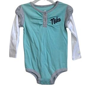 NEW Nike Girl’s Onesie size 24M Blue